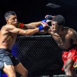 Live MMA fights take place courtesy of Dan Henderson’s Fight Night 12