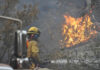 UPDATE: Wildfire Erupts in Sage, Burning Hillside, Approaching Residences