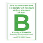 What do those restaurant grades mean?