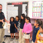 St. Jude Mission School students learn about snakes