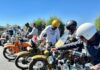 Cross country motorcycle challenge stops at Doffo Winery in Temecula