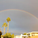 Unusual rainbow appears over Valle Vista Rainbow