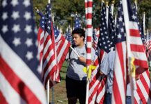 Murrieta’s Field of Honor week features 2,023 full-sized American flags for viewing at Town Square Park