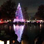 Spectators gather for annual Christmas tree lighting at the Temecula Duck Pond