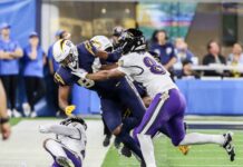 Chargers lose third straight, fall to last place in AFC West