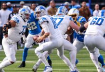 Goff, Lions outlast Herbert, Chargers 41-38 on Patterson’s last-second field goal