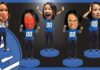 Los Angeles Chargers super fan Merrianne bobbleheads unveiled