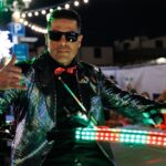 Santa’s Electric Light Parade illuminates the streets of Old Town with sparkling spectacle