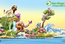 San Diego Zoo Wildlife Alliance to participate in the 135th Rose Parade with a float commemorating the San Diego Zoo’s 107-year history
