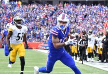 Murrieta’s sure-handed Shakir helps clinch Bills win over Steelers