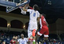 Former Eagle scores sixteen in Toreros loss to San Francisco