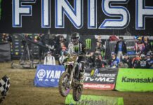 Local riders ‘muddy it up’ in Monster Energy AMA Supercross 50th anniversary race