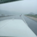 Driving in dense fog can be challenging