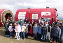 MWD’s new tunnel boring machine named by 3rd Grader Jessica Wang