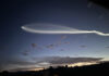 SpaceX launch lights up Anza skies
