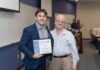 Lake Elsinore resident Grant Manley honored at College of Arts and Sciences Senior Award Ceremony