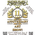 Celebrate creativity, community, and charity at 11th anniversary art show and raffle at Heather Pilapil’s Gallery