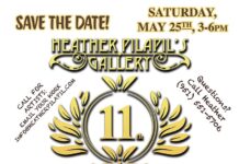 Celebrate creativity, community, and charity at 11th anniversary art show and raffle at Heather Pilapil’s Gallery