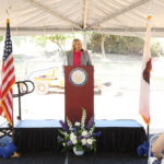 Dignitaries break ground on Lakeland Village Library