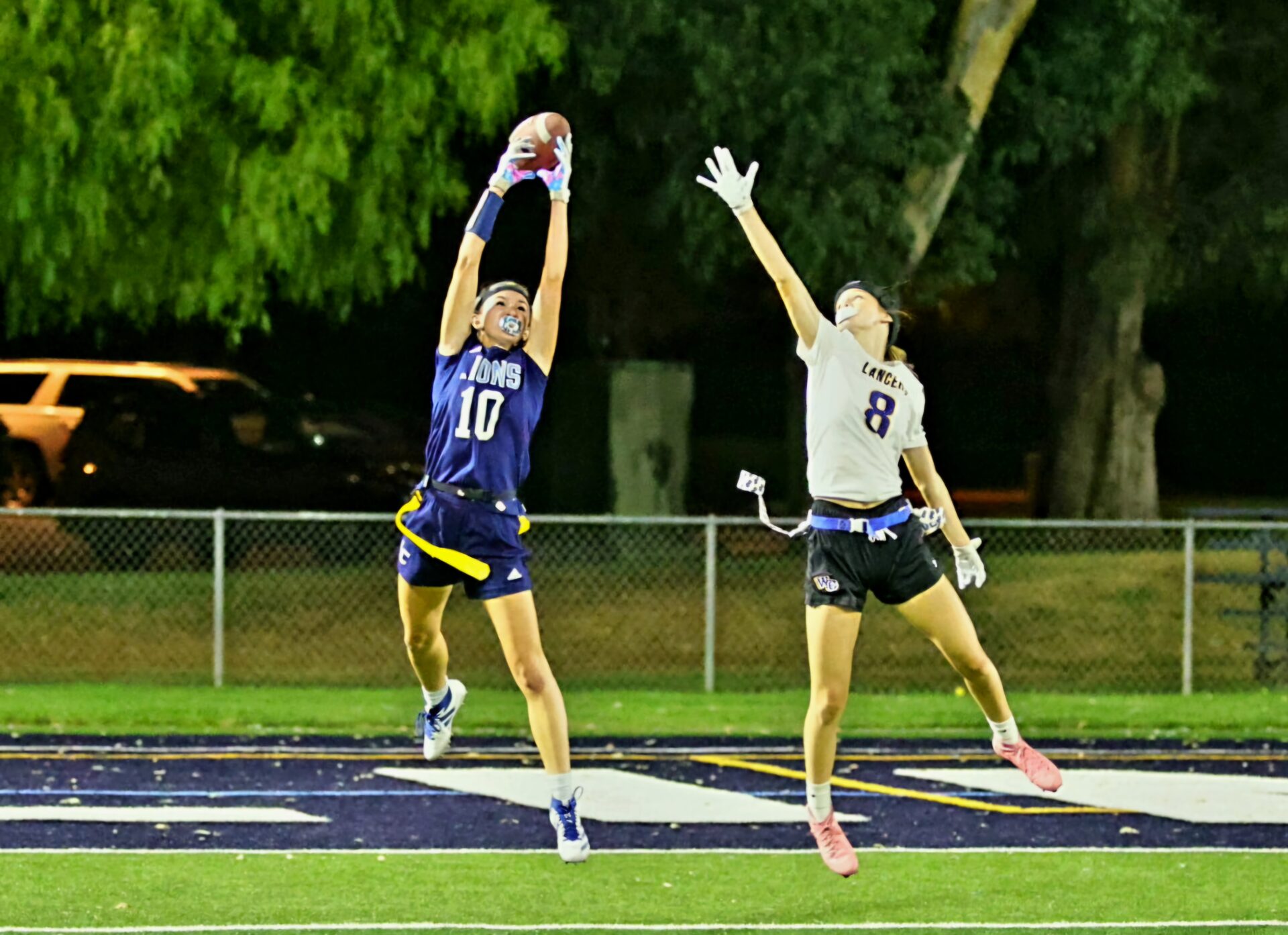 Linfield Christian girls’ flag football team splits recent matches ...