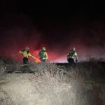 Firefighters make quick work of Winchester Vegetation Fire