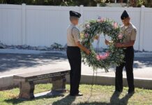 All Veterans Memorial Bench donated by Luiseño Chapter of the Daughters of the American Revolution at Temecula Valley Cemetery