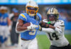 Chargers dominate Saints with stellar defense and McConkey’s breakout performance