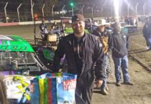 Murrieta’s Finger concludes Barona Speedway season with tenth win; Places third in standings