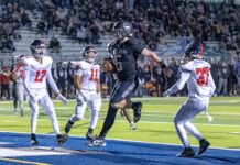 Mustangs gallop past Pumas in high-octane playoff football clash