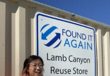 Shop discounted goods at the Found It Again Reuse Store