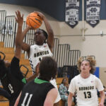 Vista Murrieta Broncos dominate Lincoln Hornets in a 77-40 boys’ basketball blowout
