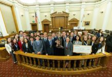 Temecula Valley High School and Murrieta Valley High School share third place in Riverside County Mock Trial competition