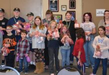 National Society Children of the American Revolution reports on project from the past seven months