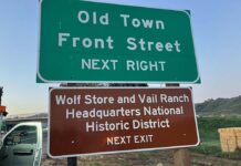 New freeway signs point to region’s pioneer past