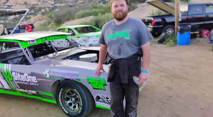 Finger celebrates family birthdays with second-place finish behind teammate