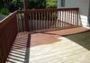 The best time to stain or paint a deck