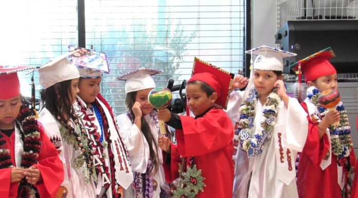 Kindergartners say goodbye to Soboba Tribal Preschool