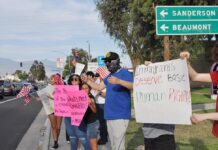 Protestors assemble for No Kings demonstration in Hemet