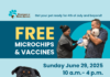 Keep pets safe this Fourth of July: Free microchips and vaccinations for Riverside County families Free microchips and vaccines poster