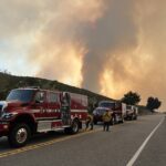 Wolf Fire grows to 2414 acres with 35% containment; Evacuation orders still in effect