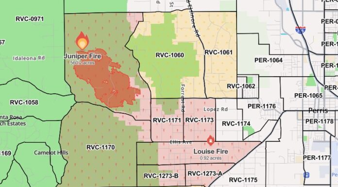 Juniper Fire burns 755 acres with 95% containment