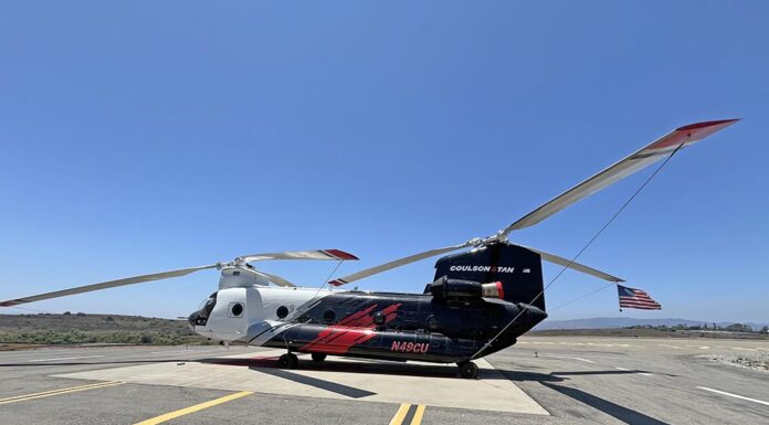 ‘Game-changing’ night-flying firefighting Chinook stationed in Fallbrook