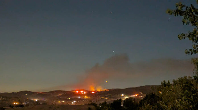 Firefighters stop Lake Riverside Estates blaze before it reaches Wilderness Area, homes