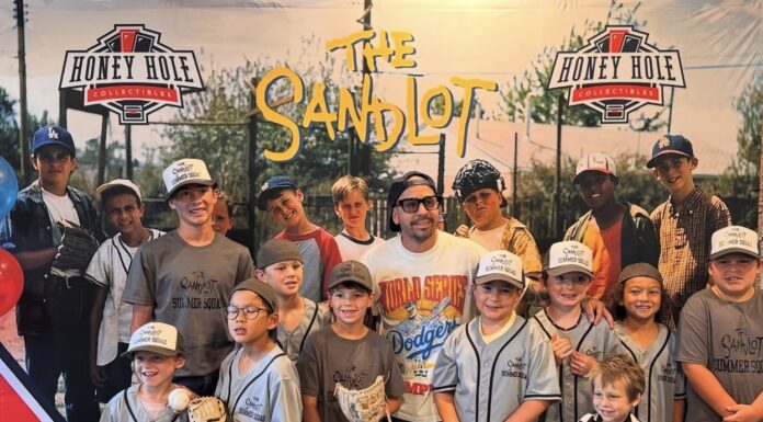Sandlot Movie Magic: Fans flock to Honey Hole Collectibles for a night of stars and smiles