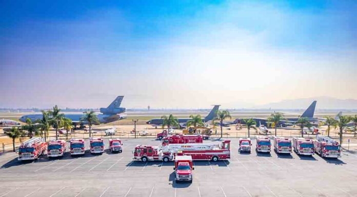 Newest fleet of emergency apparatus rolls into CAL FIRE/Riverside County Fire Department