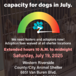 RivCo Department of Animal Services operating in State of Emergency