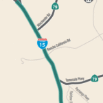 Northbound I-15 Rancho California Rd. loop on-ramp full closure to end Aug. 25