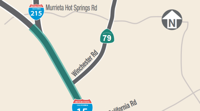 Northbound I-15 Rancho California Rd. loop on-ramp full closure to end Aug. 25