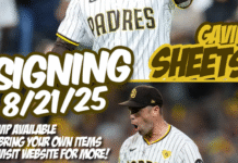 Padres stars set to bring excitement to Honey Hole: Sheets and Adam signings await fans