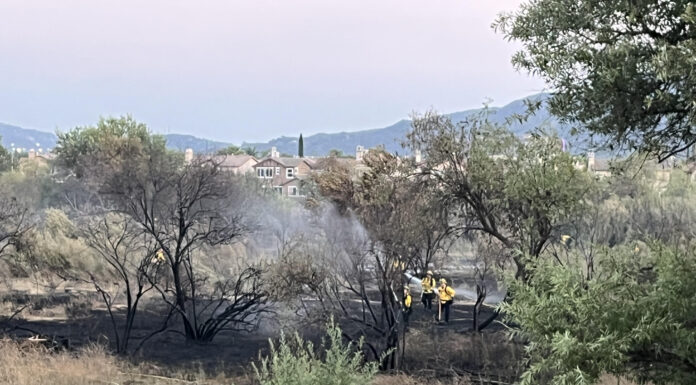 Samantha Fire erupts in the Wolf Valley area